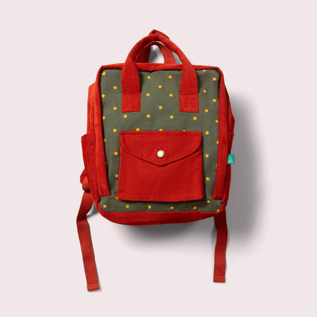 Yellow Stars Kids Ready For Adventure Backpack