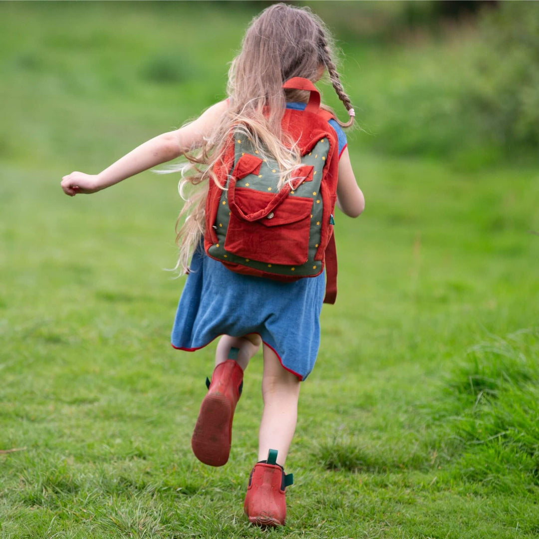 Yellow Stars Kids Ready For Adventure Backpack