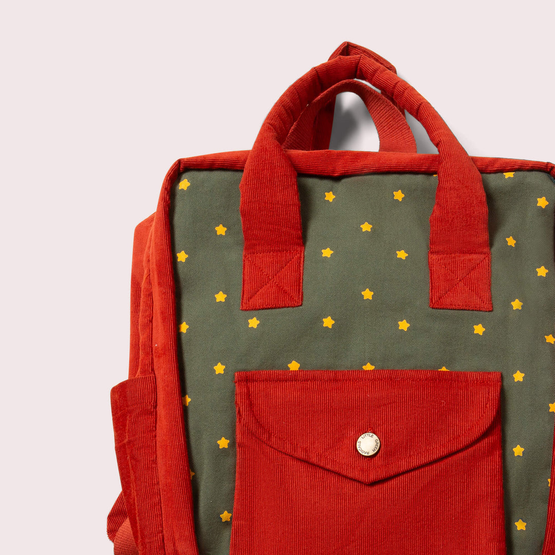 Yellow Stars Kids Ready For Adventure Backpack