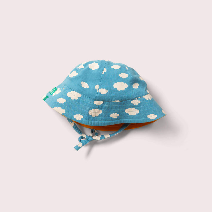 Blue Clouds Reversible Sunhat