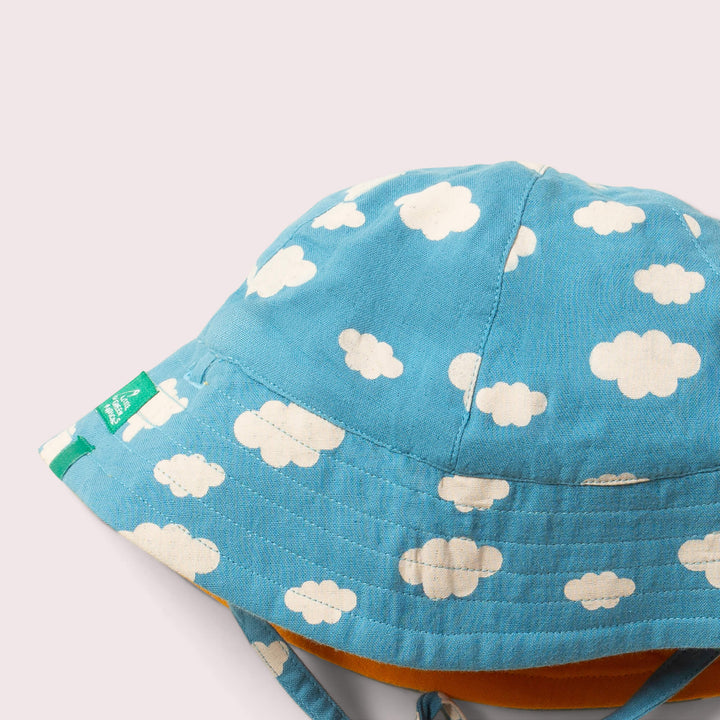 Blue Clouds Reversible Sunhat