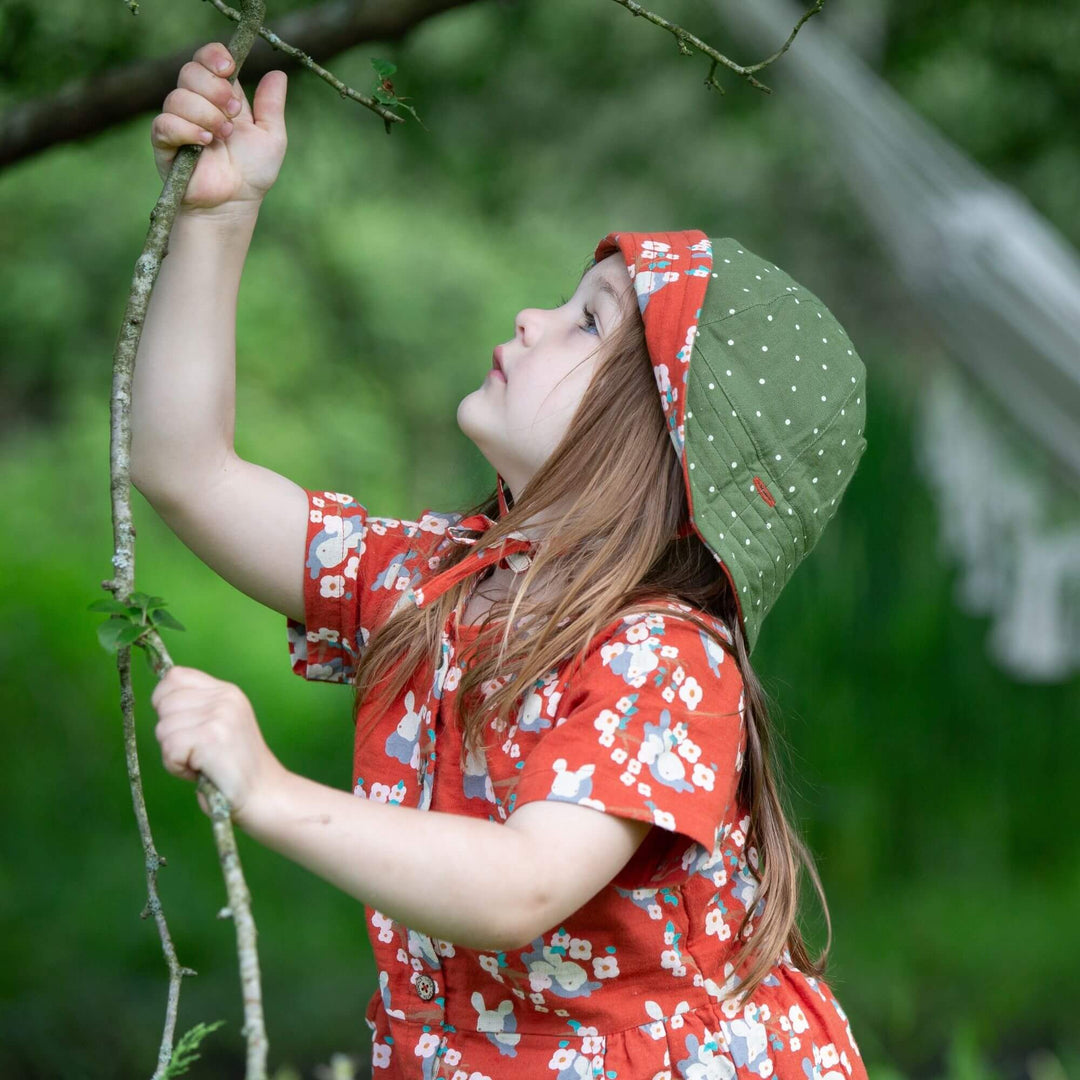 Little Rabbits Reversible Sunhat