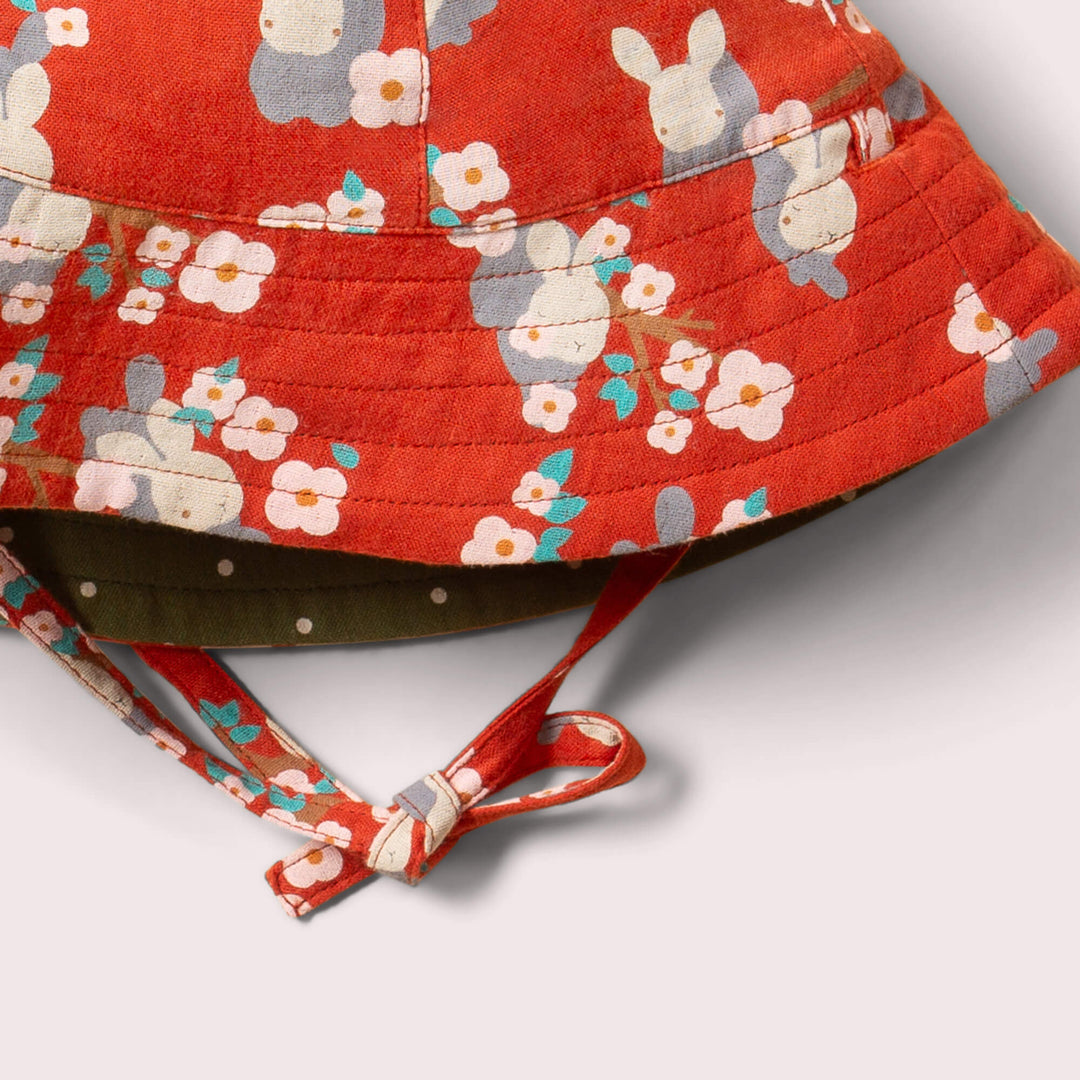 Little Rabbits Reversible Sunhat