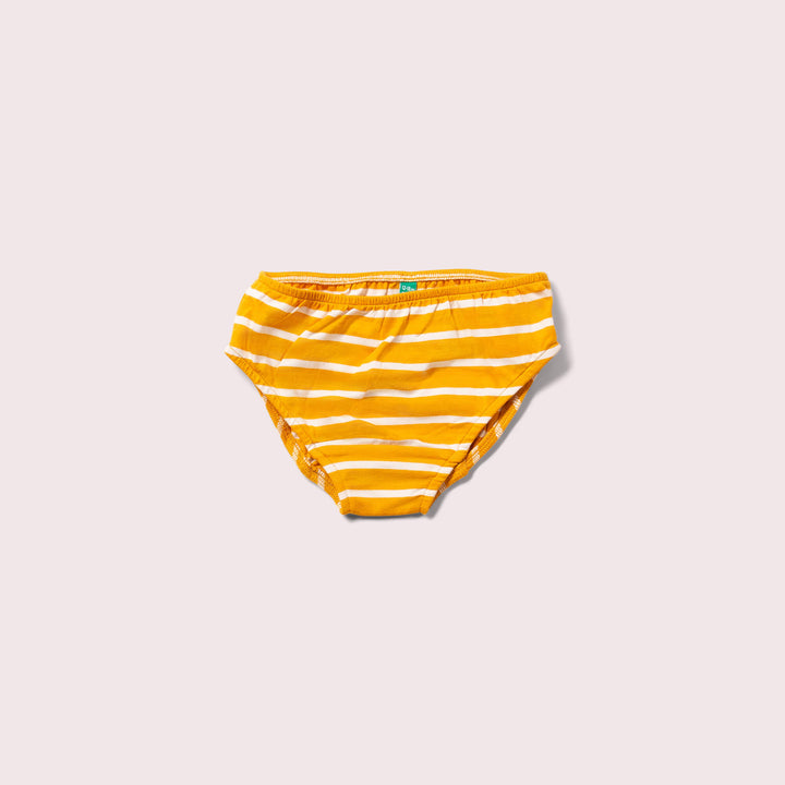 Gold Organic Underwear Set 3 Pack