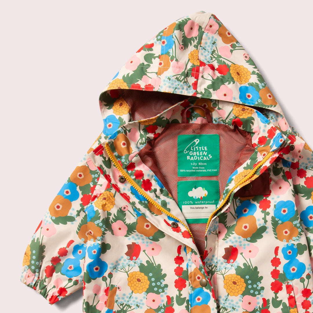 Flora And Fauna Waterproof Raincoat