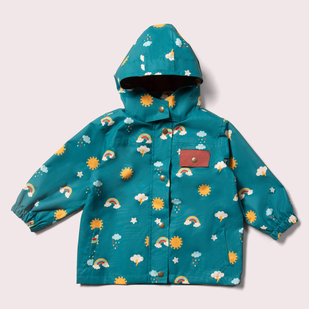 Rainbow Days Recycled Waterproof Raincoat