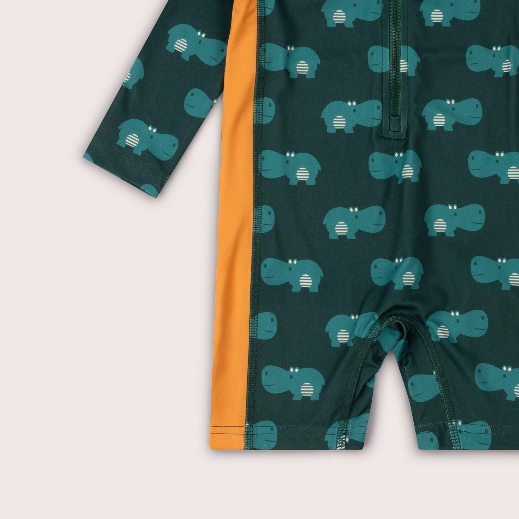 Happy Hippos UPF 50 Recycled Sunsafe Sunsuit