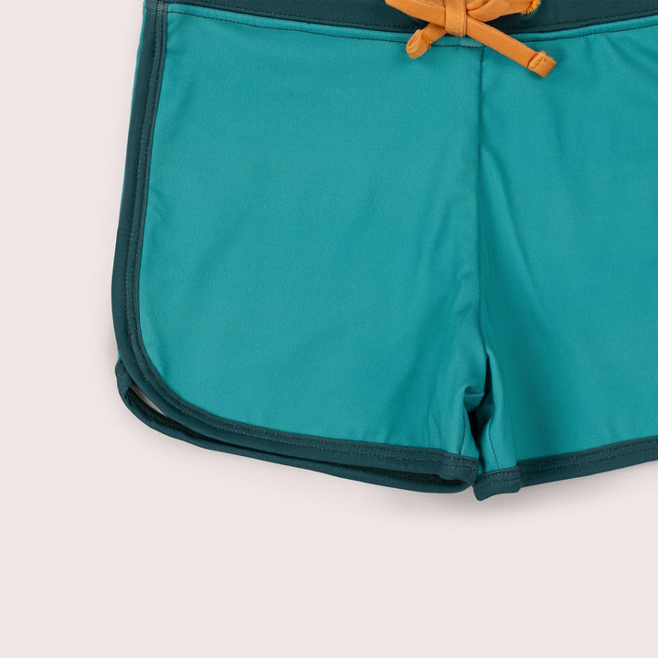 Emerald Green Recycled Swim Shorts