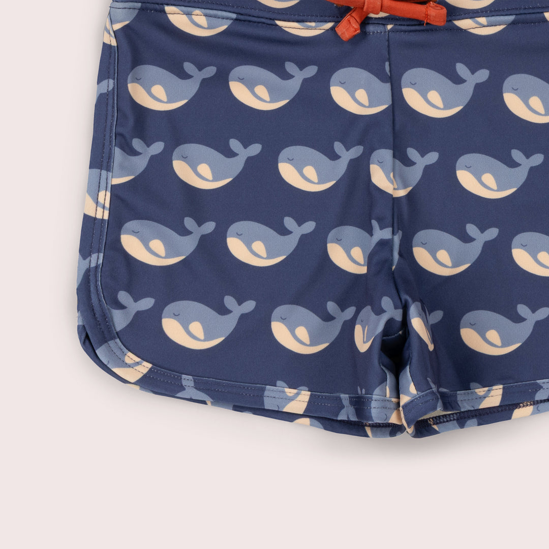 Singing Whales Recycled Swim Shorts