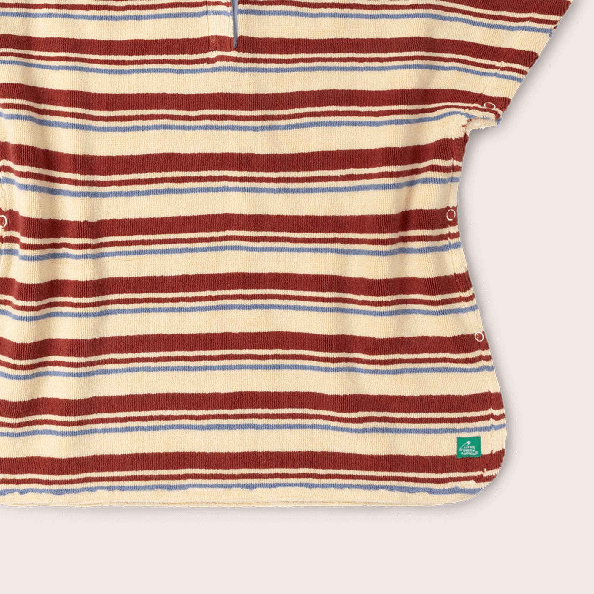 Beach Stripe Baby Towel Poncho