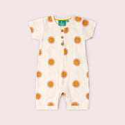 Summer Sun Organic Summer Romper Cream / 18-24m