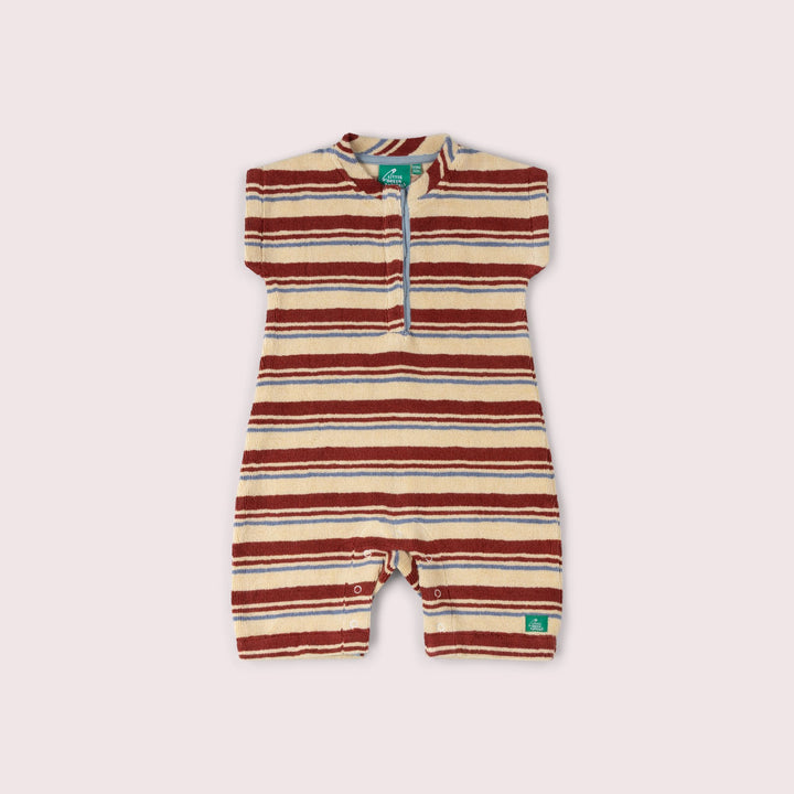 Beach Stripe Towelling Romper