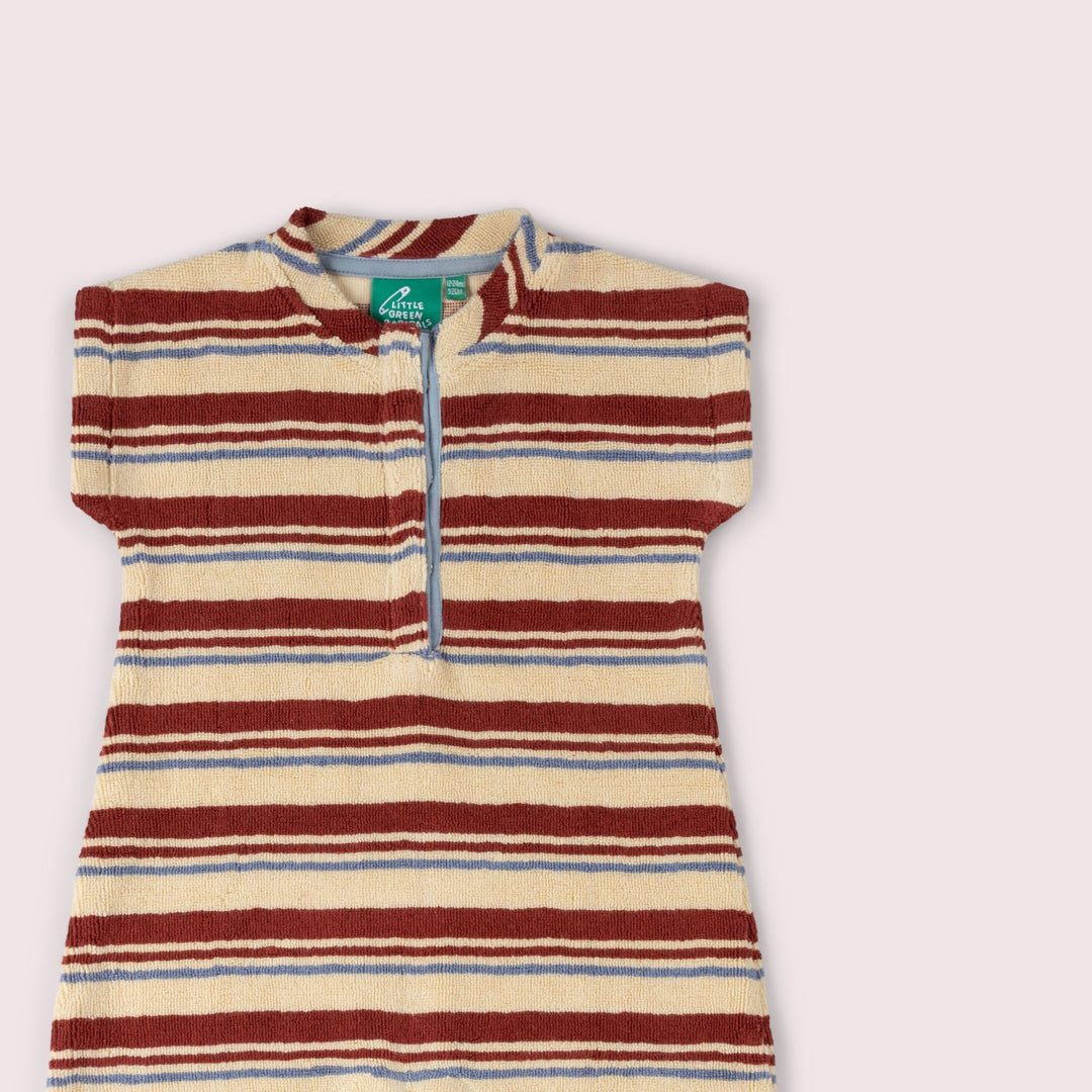 Beach Stripe Towelling Romper