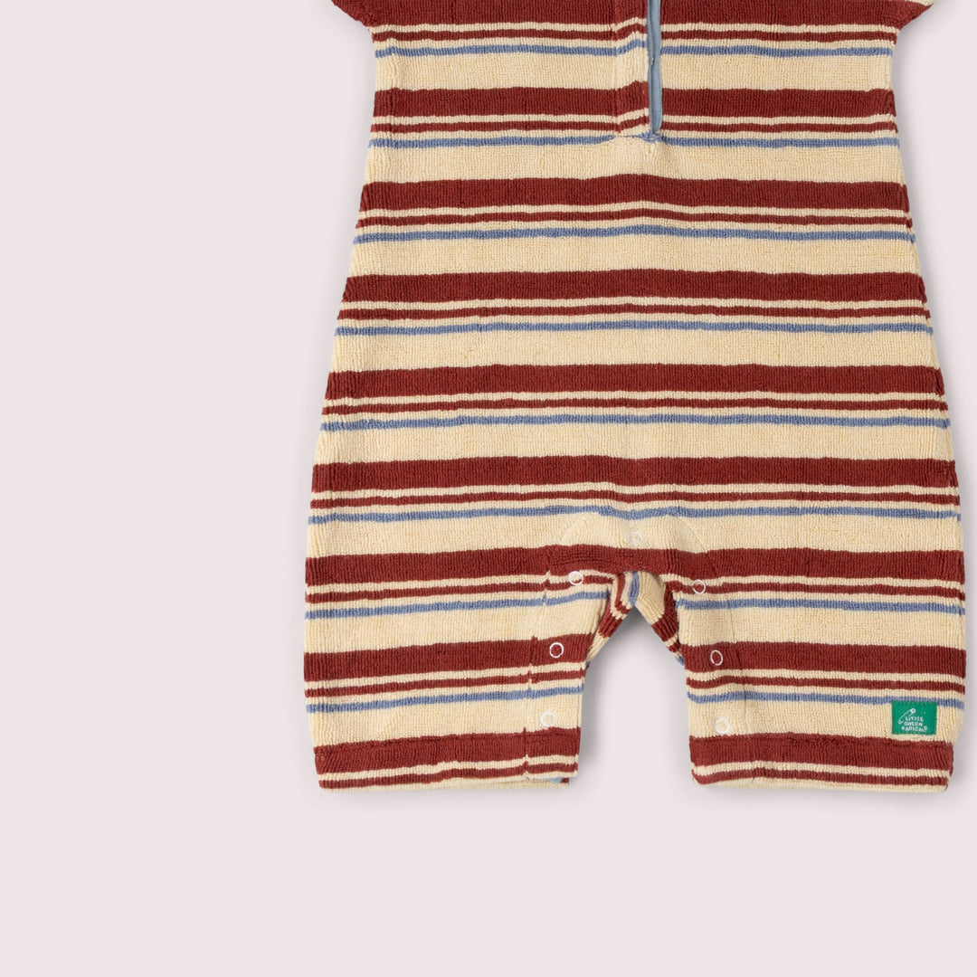 Beach Stripe Towelling Romper