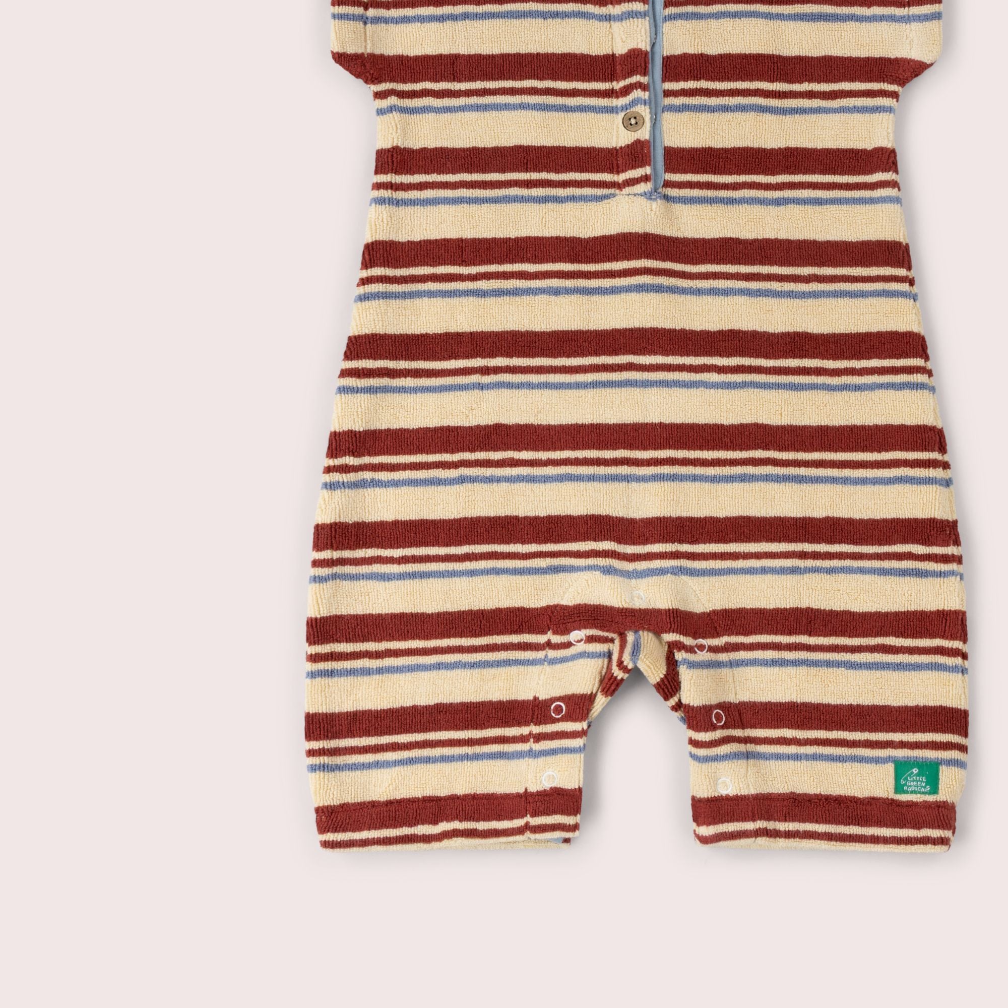 Beach Stripe Towelling Romper