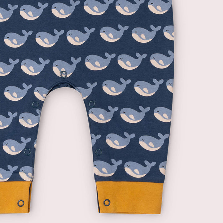 Singing Whales Everyday Dungarees Blue / 18-24m