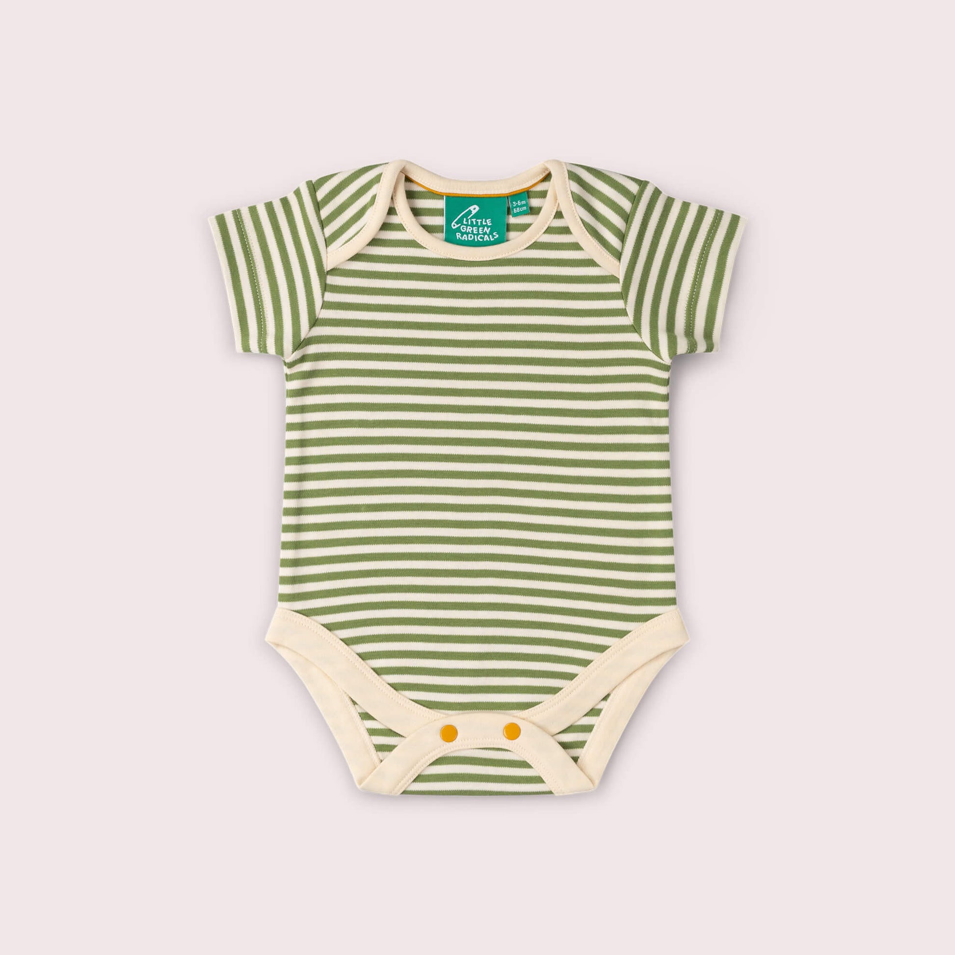 Summer Pears Organic Baby Bodysuit 2 Pack Gold / 18-24m