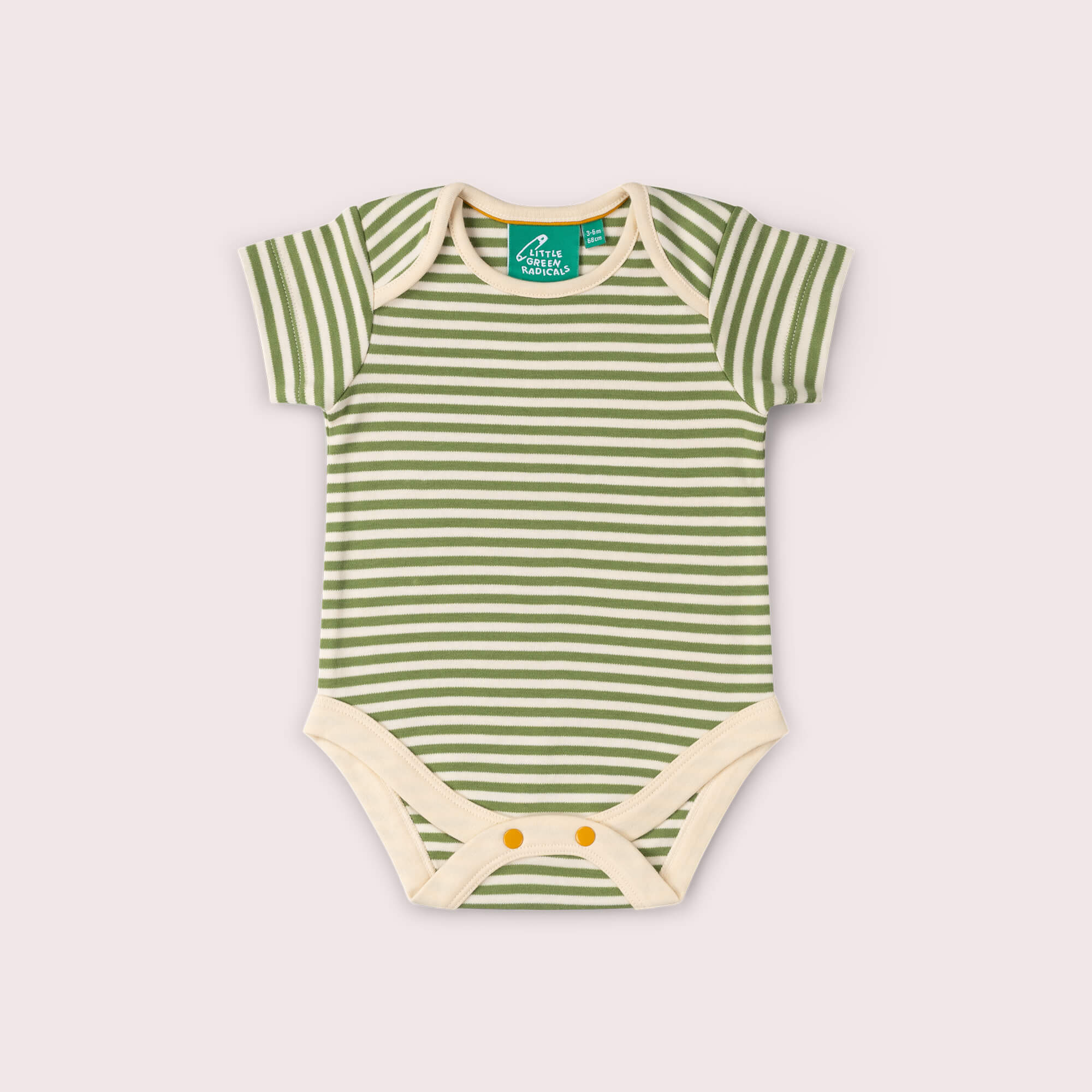 Summer Pears Organic Baby Bodysuit 2 Pack Gold / 18-24m