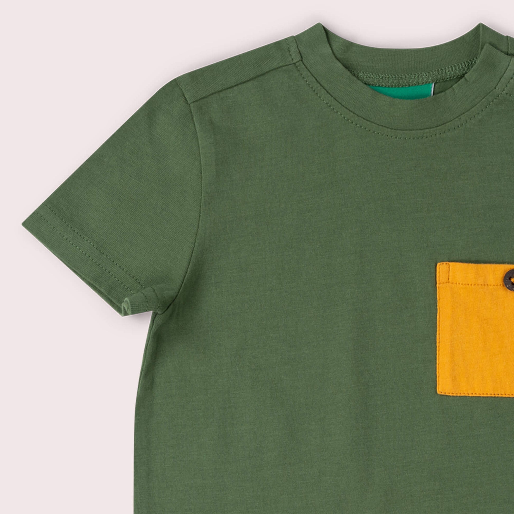 Chive Short Sleeve Essential T-Shirt Green / 18-24m