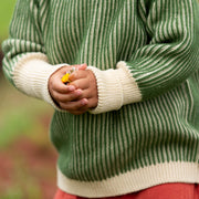 Garden Green Knitted Snuggly Jumper Green / 12-24m