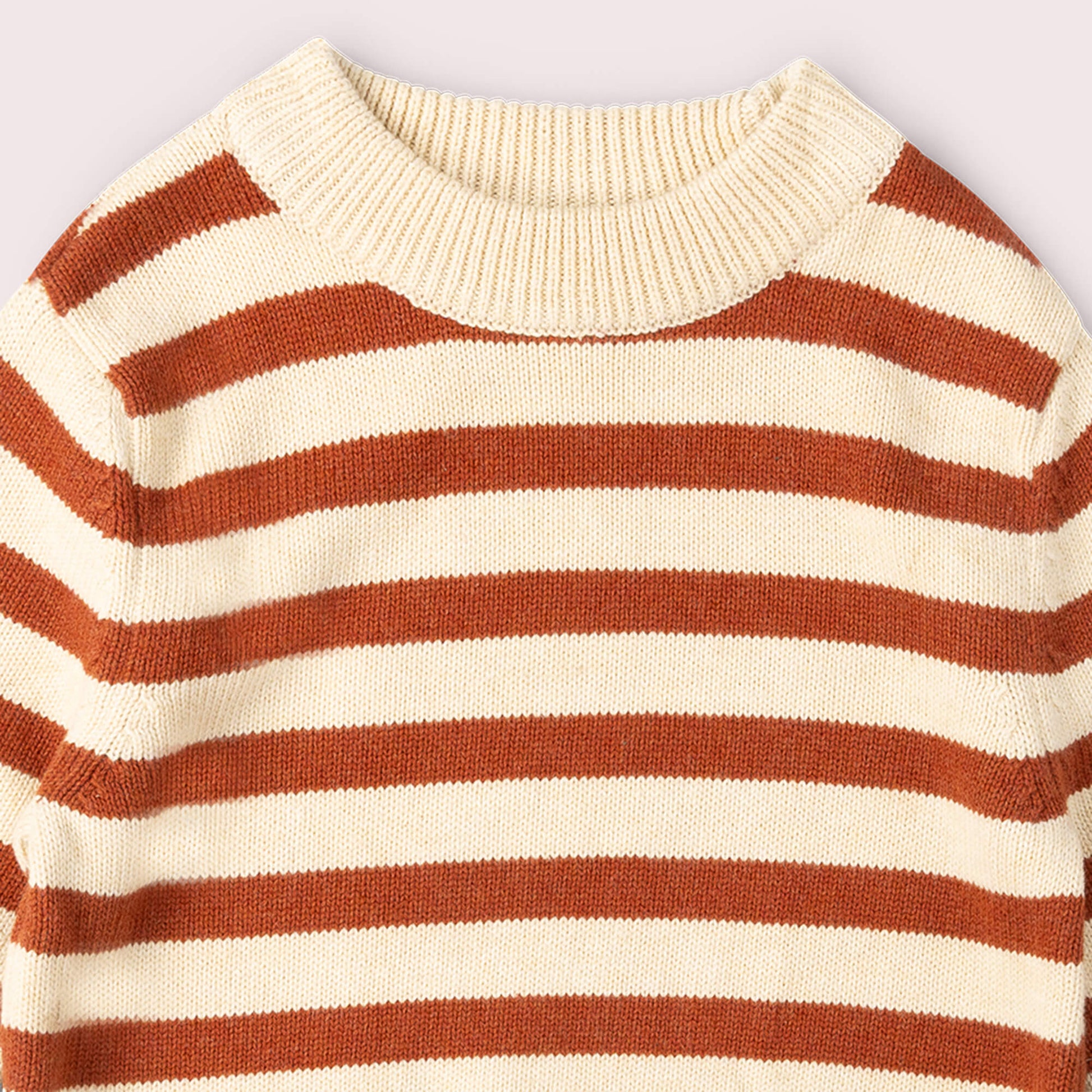 Ginger Striped Knitted Jumper Red / 12-24m