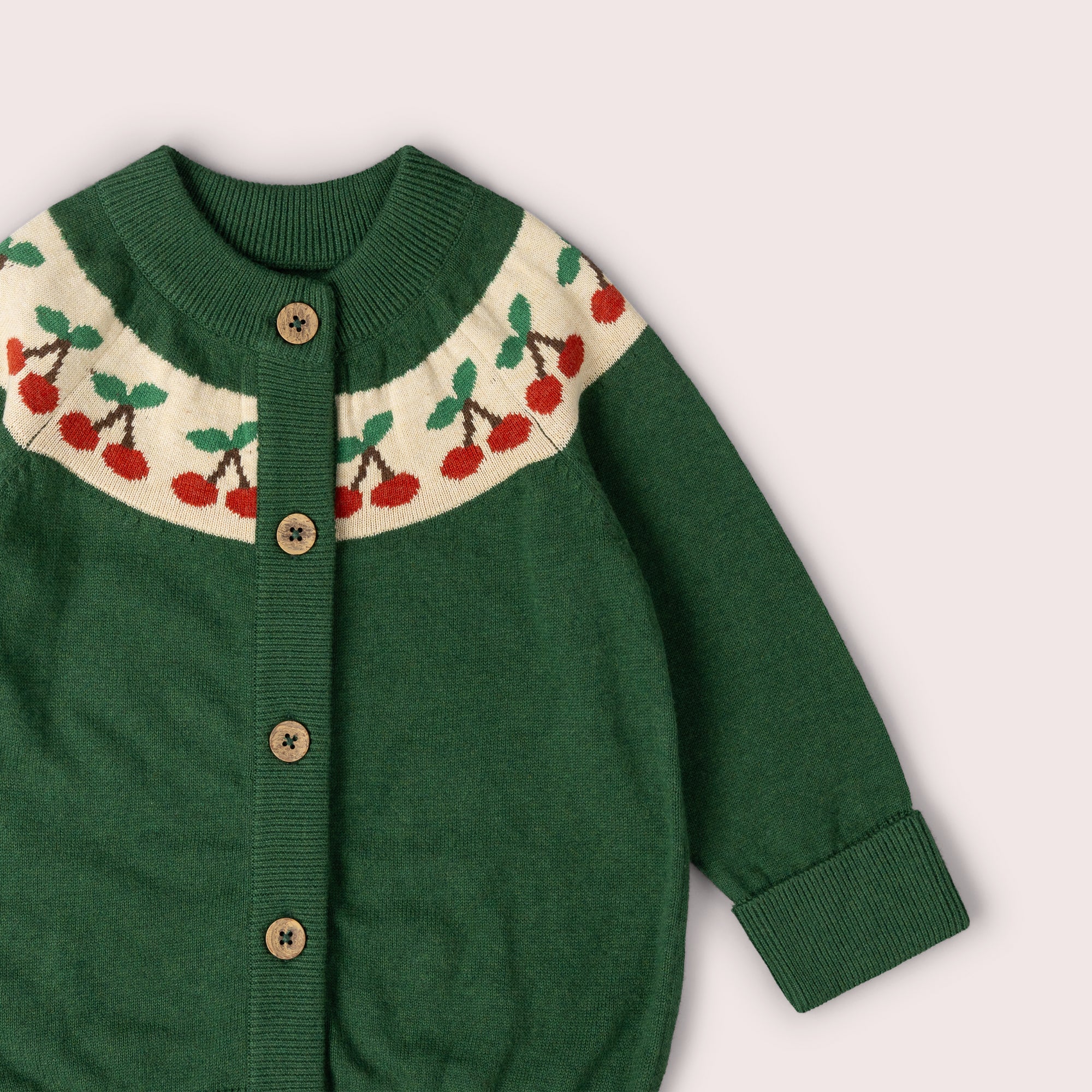 Little Cherry Knitted Cardigan