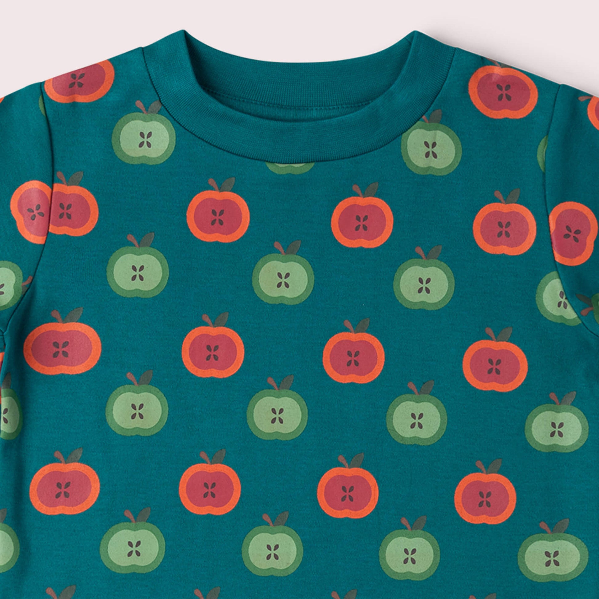 Apple Picking Short Sleeve T Shirt Blue / 18-24m