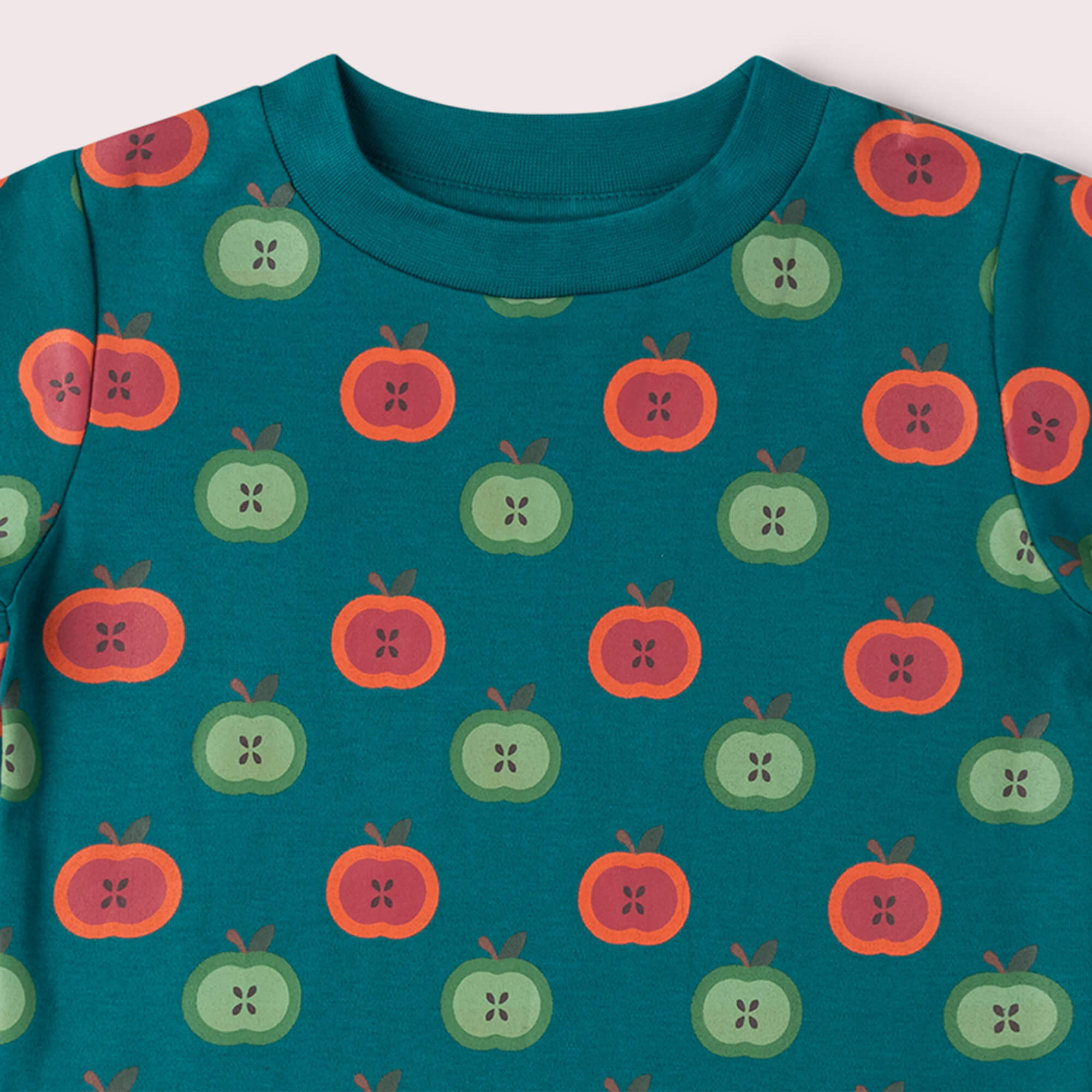 Apple Picking Short Sleeve T Shirt Blue / 18-24m