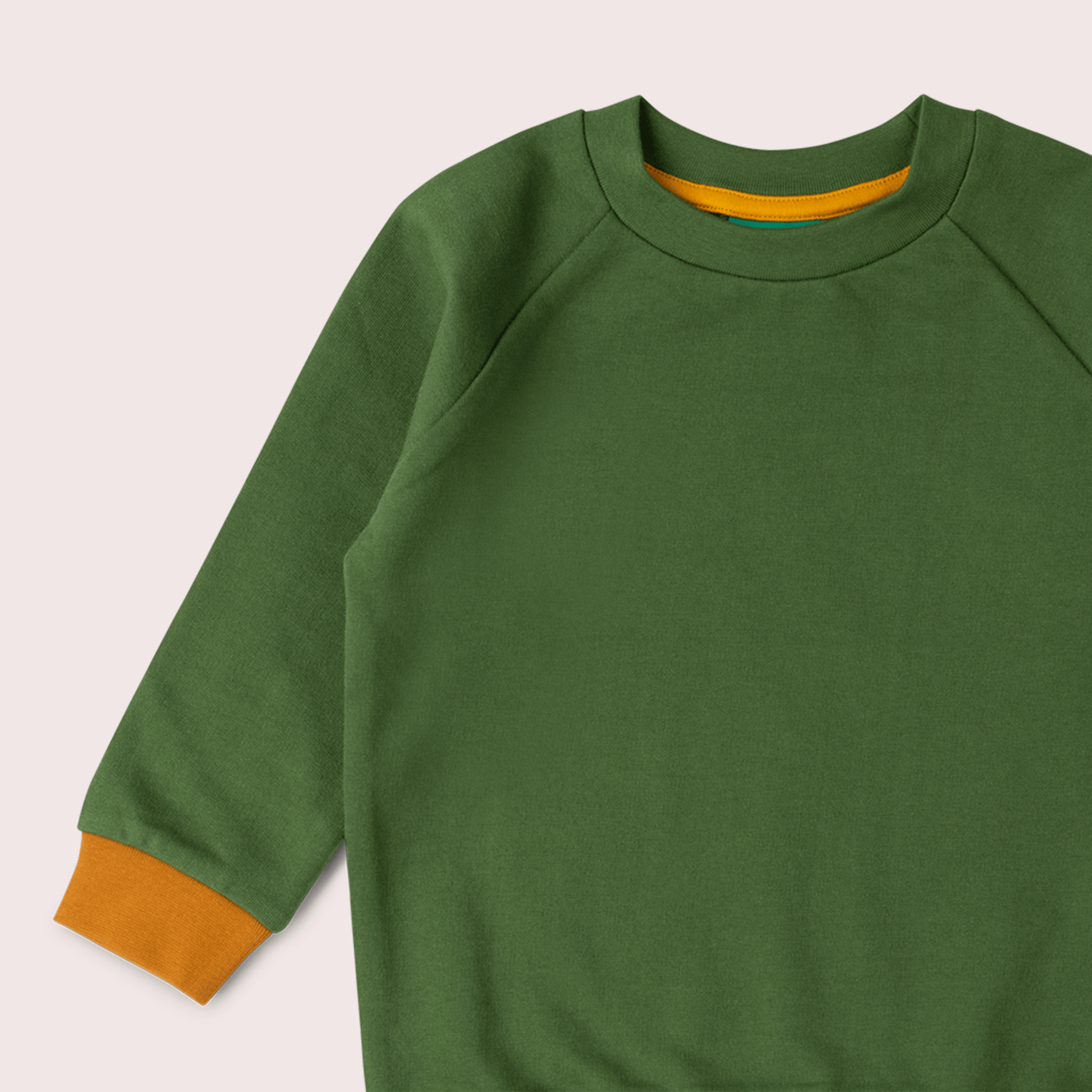 Woodland Green Raglan Sweatshirt Green / 18-24m