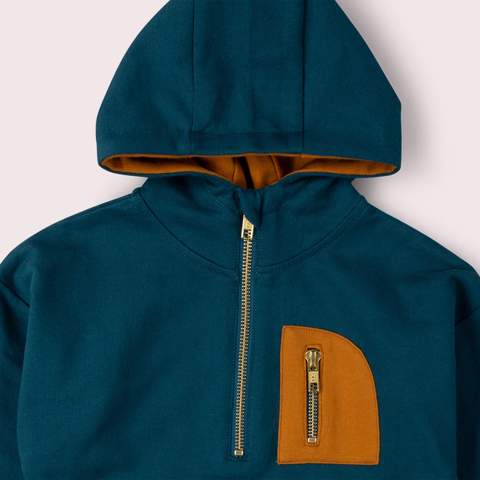 Atlantic Deep Quarter Zip Hoodie Blue / 18-24m