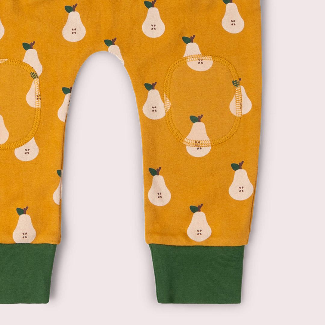 Summer Pears Organic Comfy Joggers Gold / 18-24m