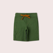 Woodland Green Comfy Jogger Shorts