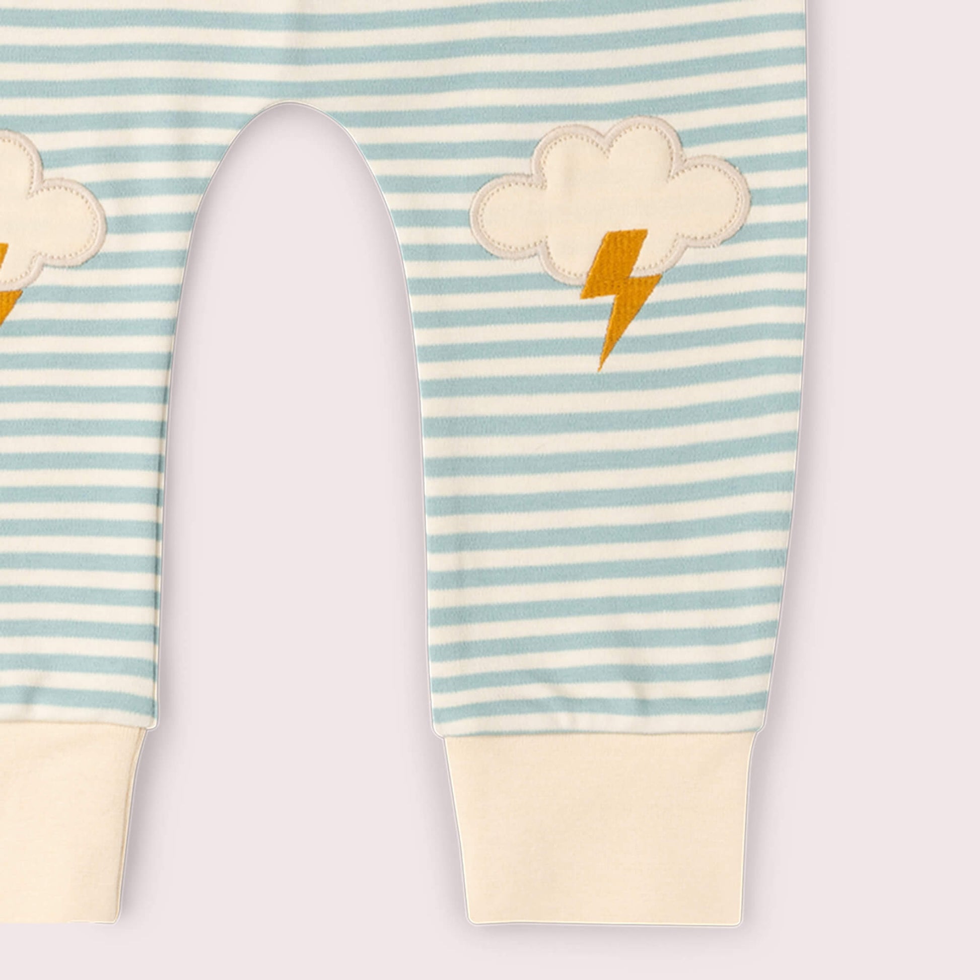 All Weather Knee Patch Striped Joggers Blue / 18-24m