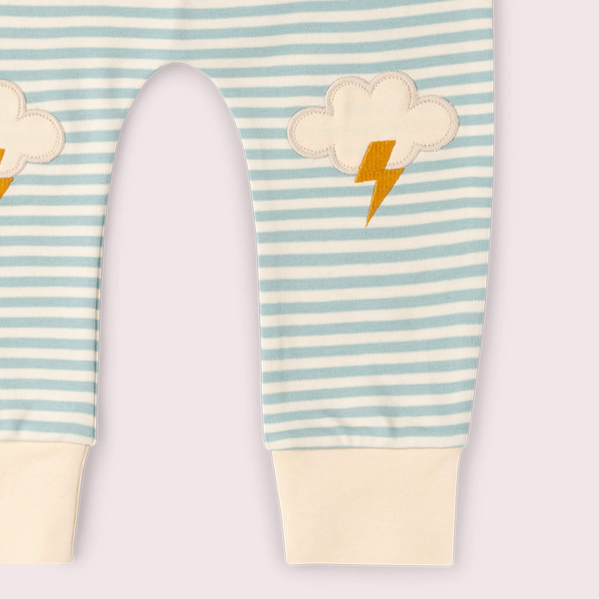 All Weather Knee Patch Striped Joggers Blue / 18-24m