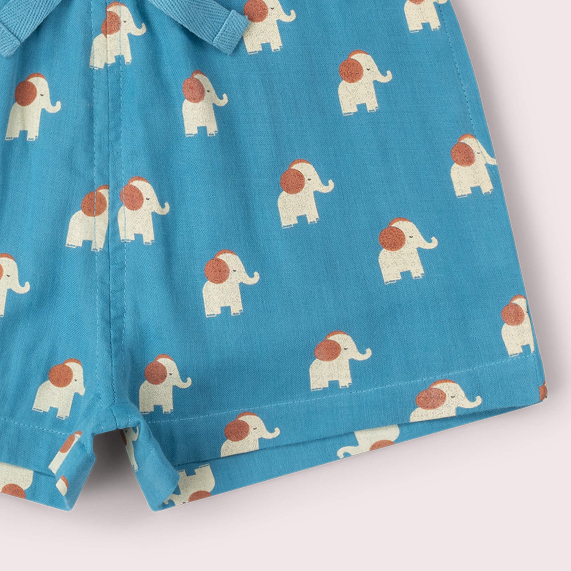 Blue Elephants By The Sea Shorts Blue / 18-24m