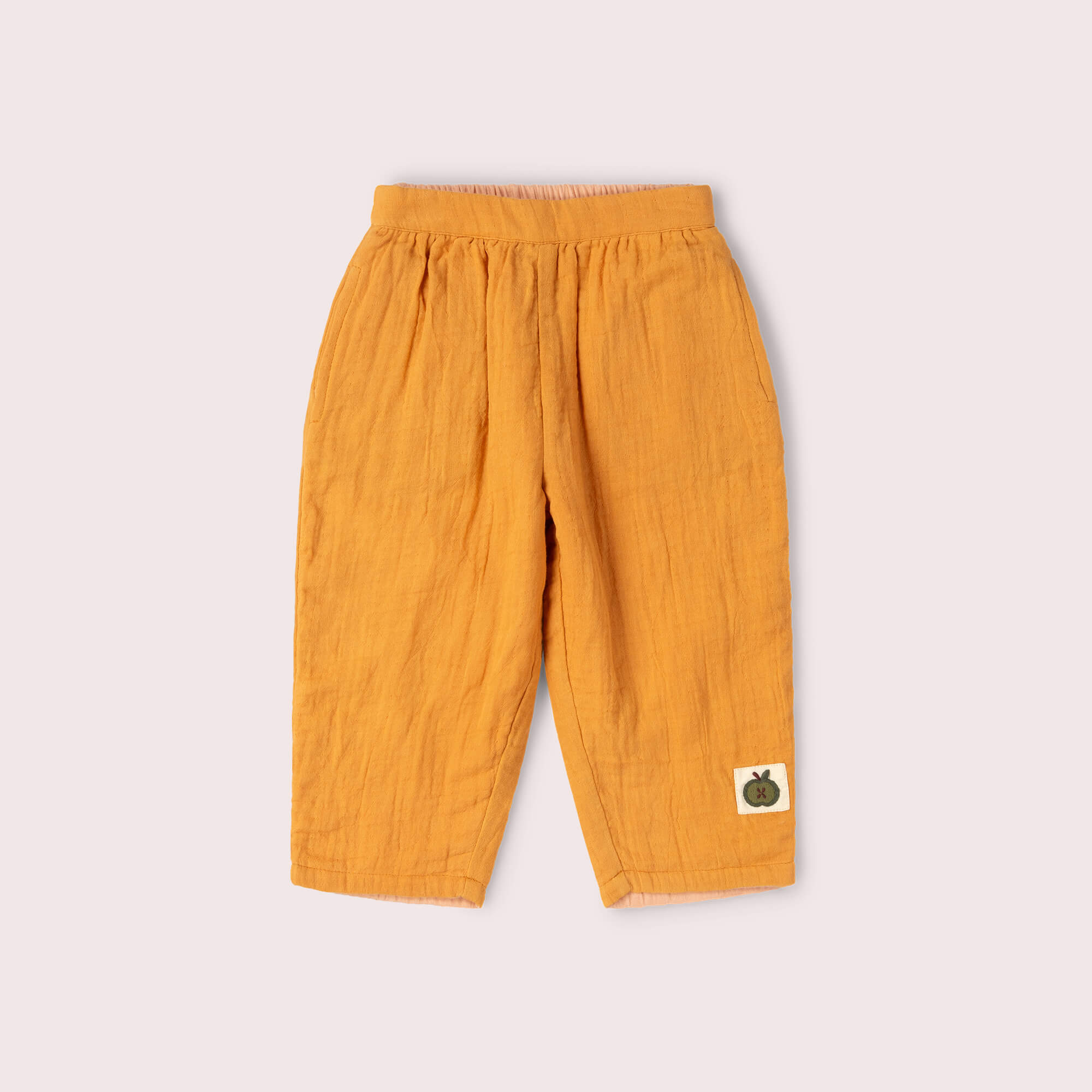 Golden Ochre Reversible Trousers Gold / 18-24m
