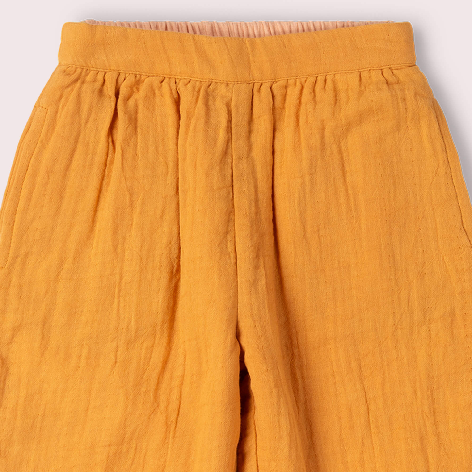 Golden Ochre Reversible Trousers Gold / 18-24m