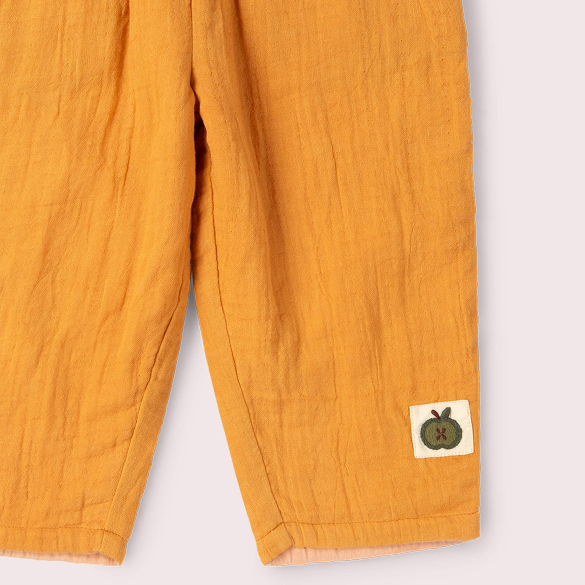 Golden Ochre Reversible Trousers Gold / 18-24m