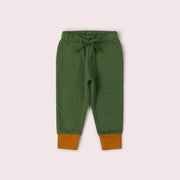 Woodland Green Organic Cosy Joggers Green / 18-24m
