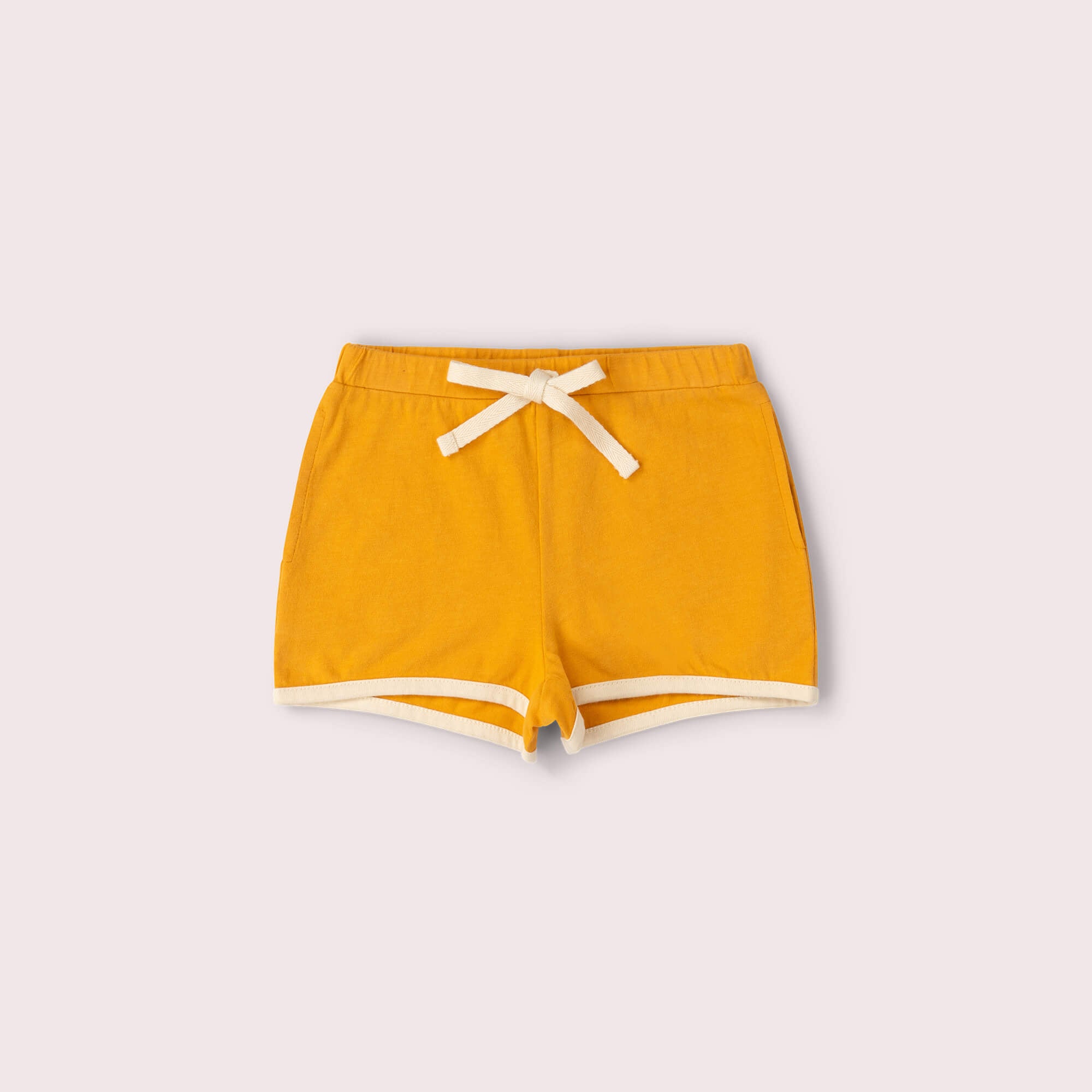 Golden Ochre Run Around Shorts Gold / 18-24m