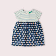 Little Fish Easy Peasy Summer Dress Blue / 18-24m