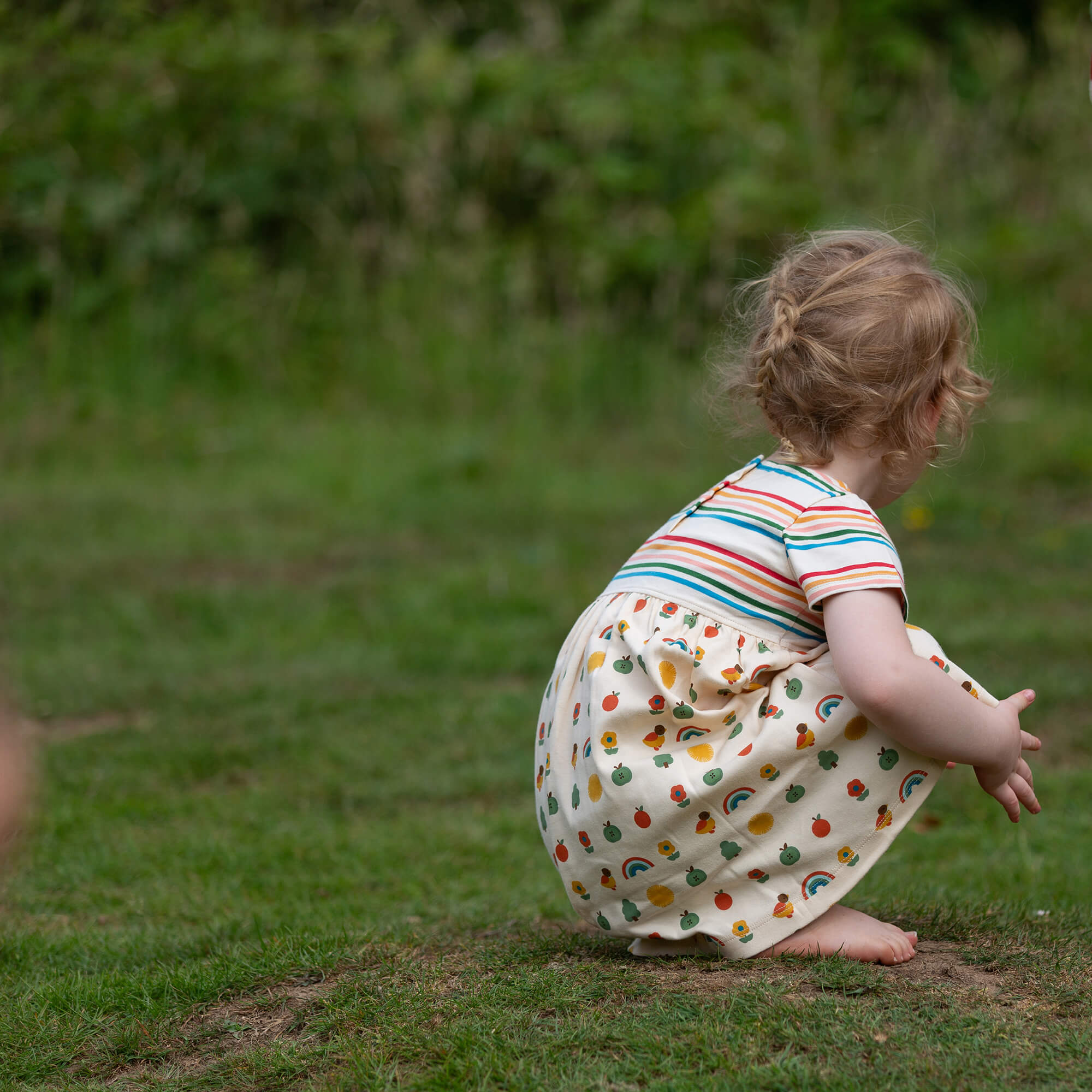 Vintage Rainbows Easy Peasy Summer Dress MULTI / 18-24m