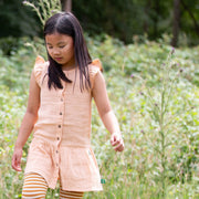 Coral Pink Dropped Waist Dress Pink / 18-24m