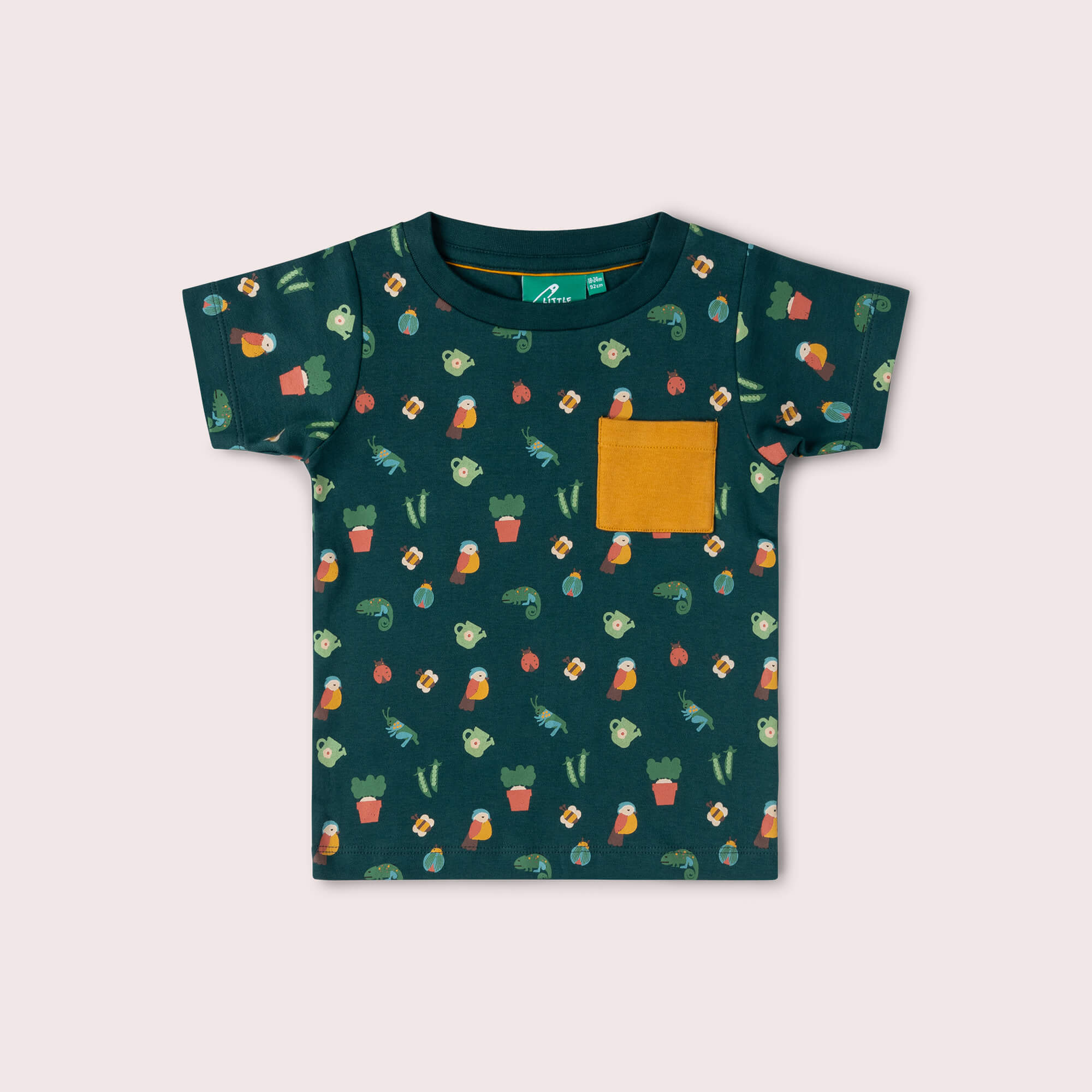Spring Garden Organic T Shirt & Jogger Playset Green / 18-24m
