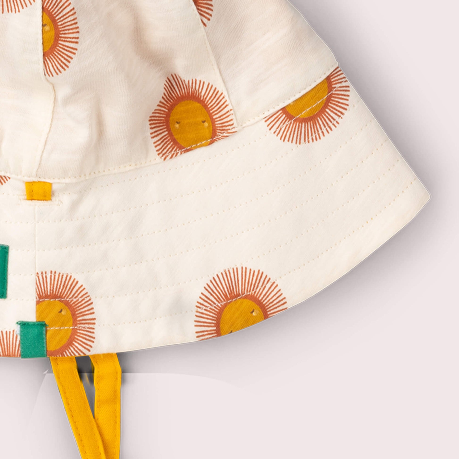Summer Sun Reversible Sunhat Cream / 06-12m