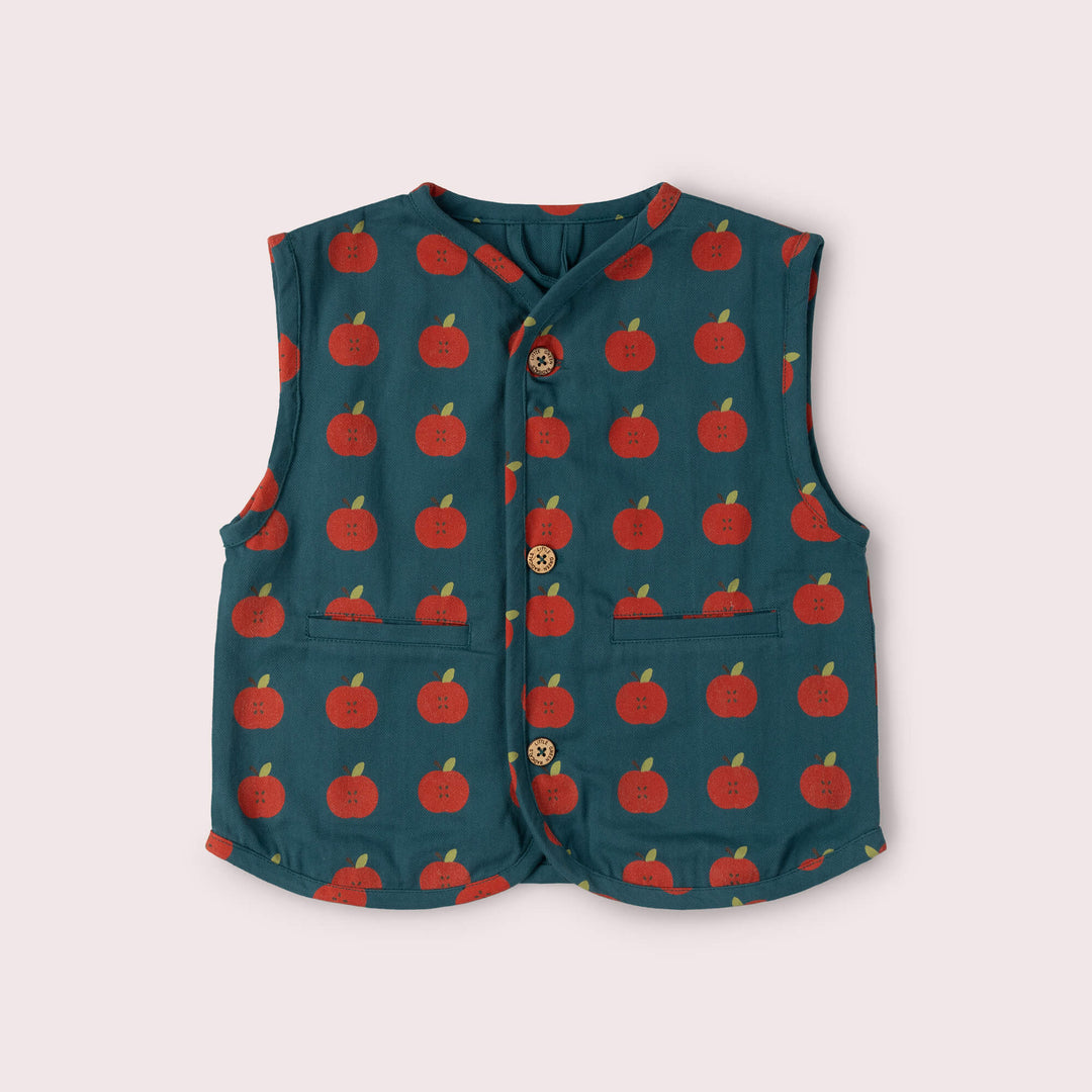 Apple Spring Gilet Blue / 18-24m