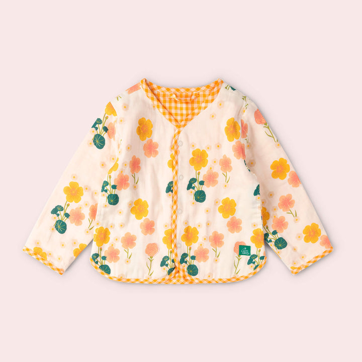 Flora Reversible Spring Jacket Cream / 18-24m