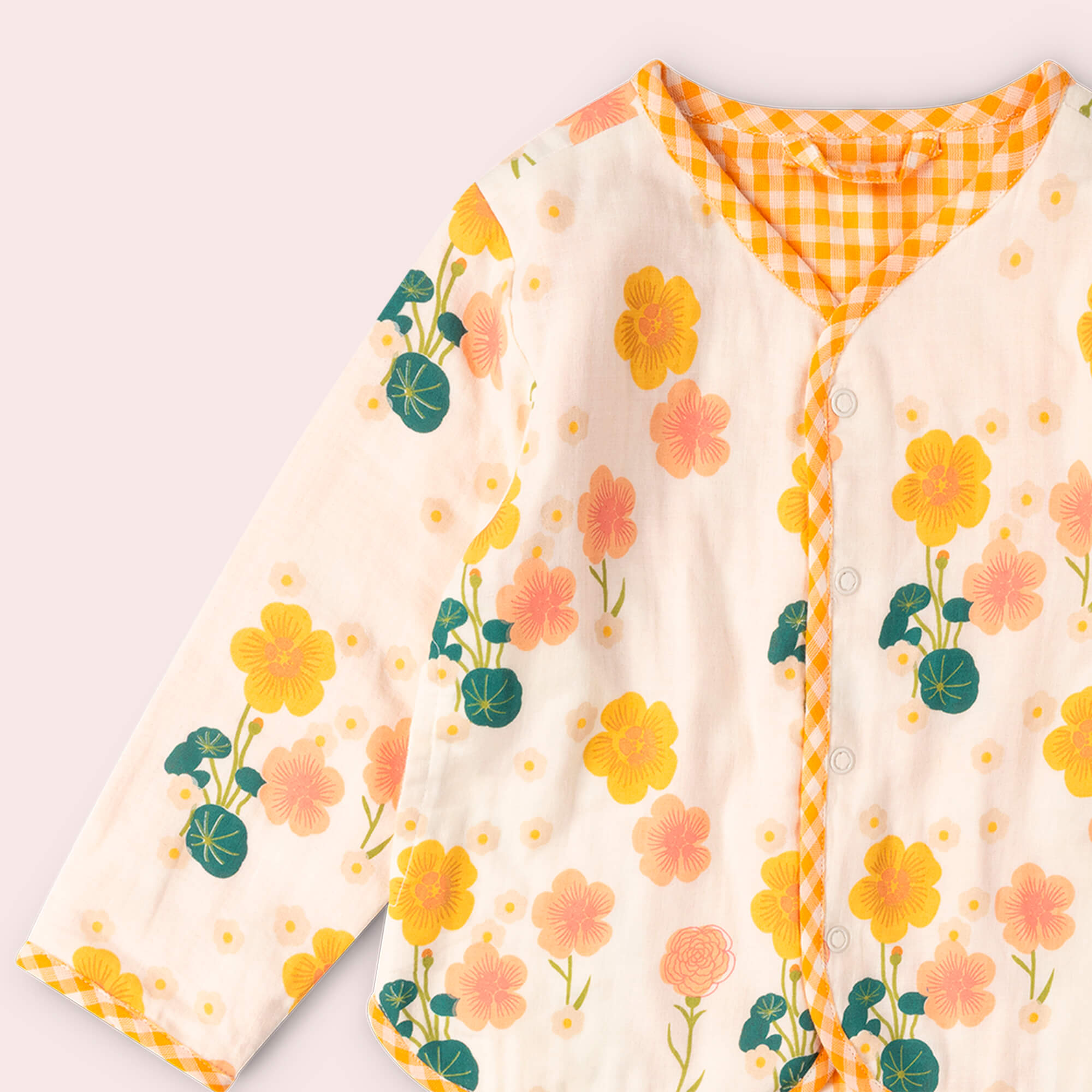 Flora Reversible Spring Jacket Cream / 18-24m