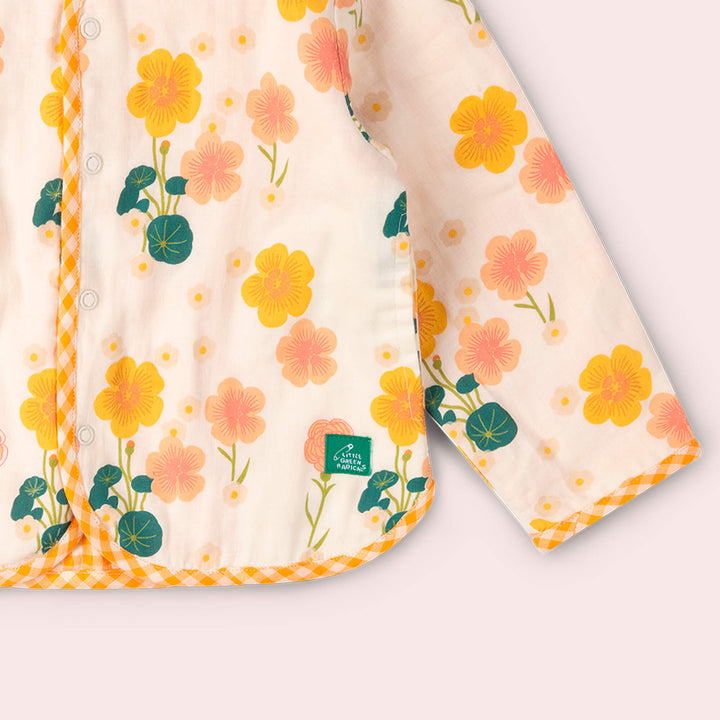 Flora Reversible Spring Jacket Cream / 18-24m