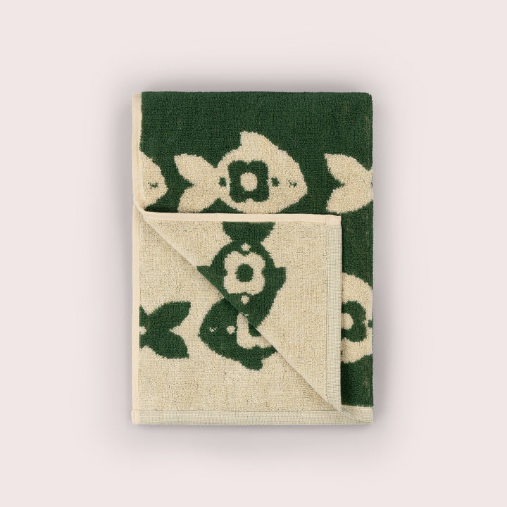 Swimming Fish Hooded Towel